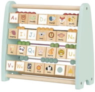 Costway Maxi dřevěné počítadlo s obrázky a abecedou - Abacus