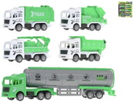 Micro Trading Vozidla úklidové služby, zpětný chod, 5 ks - Toy Car Set