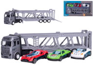 Micro Trading Přepravník aut 22 cm s auty 3 ks - Toy Car Set