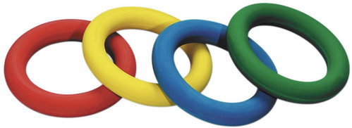 Betzold Barevný gumový kroužek - Toss Game - Main image