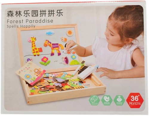 Bavytoy Magnetická tabulka farma - Educational Toy - Main image