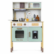 Milly Mally Dětská dřevěná kuchyňka BJORN - mátová - Play Kitchen