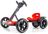 Milly Mally Elektrický gokart BOLT, dětská motokára s dálkovým ovládáním, LED, Bluetooth, červená - Kids Quad Bike