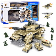 iMex Toys Sada Bojový tank s auty - Game Set