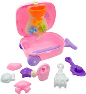 Unicorn Plážový kufřík s mlýnkem na vodu - Jednorožec - Sand Tool Kit