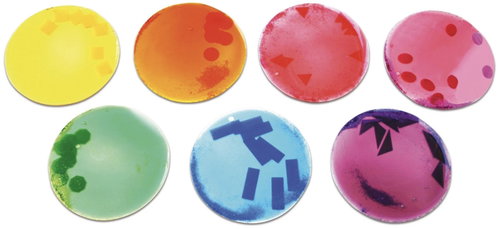 Betzold Sensory Discs Round - Educational Toy - Main image
