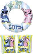 INTEX Sada nafukovací rukávky a kruh Stitch a Angel 2 ks - Kit