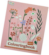 Craft Kniha omalovánek pro dospělé - Květiny a příroda - Colouring Book
