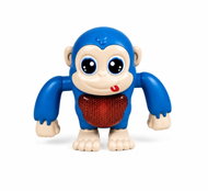 Leventi Interaktivní tančící opička se světlem a zvukem, modrá - Interactive Animal Toy