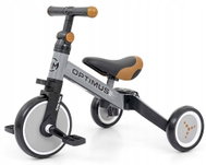 Milly Mally Odrážedlo, tříkolka Optimus 3v1 - šedá - Tricycle