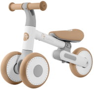 Nukido NK-603 Odrážedlo, bílo-hnědé - Balance Bike