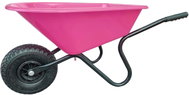 MacHook kolečko dětské KID růžové, PVC korba 20 litrů - Children's Wheelbarrow