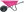 Pink, 20-litre PVC Tray