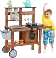 Derrson Venkovní kuchyňka dřevěná XL 24010 - Play Kitchen