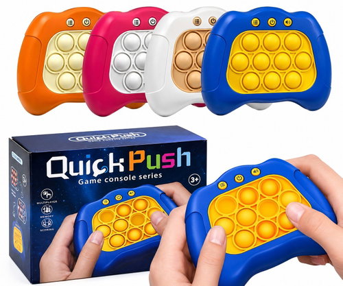 iMex Toys Herní konzole Quick Push 4 v 1 - Pop It - Main image