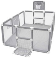 KIK KX2694 Dětská ohrádka 120 × 180 cm, šedá - Baby Playpen