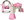 RC-K-2364 5-in-1 Multifunctional Playground, Pink