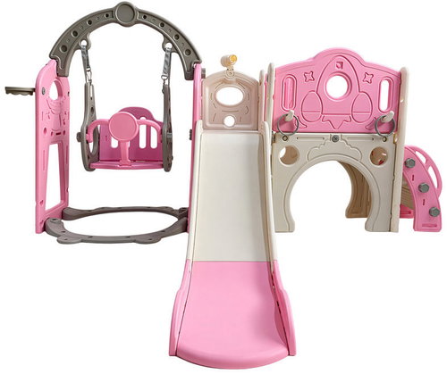 RealG RC-K-2364 Multifunkční hřiště 5v1, růžové - Children's Playset - Main image