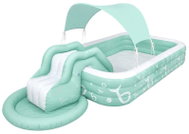 KIK KX2780 Dětský nafukovací bazén se skluzavkou, UV stříškou a pumpou 270 × 165 × 50 cm - Children's Pool