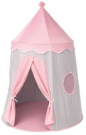 KIK KX2767 Dětský stan zámek, šedorůžový - Tent for Children