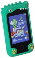KIK KX2715 Dětský smartphone s fotoaparátem, hrami a MP3, 8 GB, dinosaurus, zelený - Detský telefón