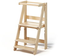 Busykids Montessori skládací učící věž bez laku - Learning Tower