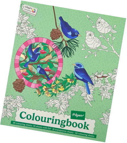 Craft Kniha omalovánek pro dospělé - Zvířecí mozaika - Colouring Book - Main image