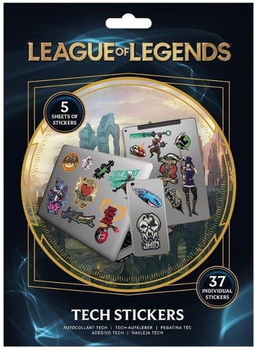 League of Legends: Caitlyn - set samolepek - Sticker Set - Main image