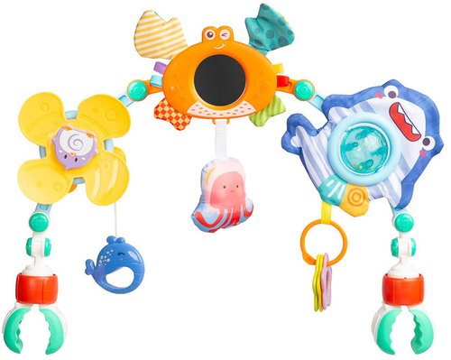 TOYZ Sensory Arch 0m+ for Pushchairs - Ocean - Pushchair Toy - Main image