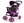 Dolls Pushchair, Black/Pink