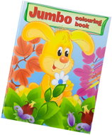 Craft Maxi omalovánky Jumbo - Žlutý králík - Colouring Book