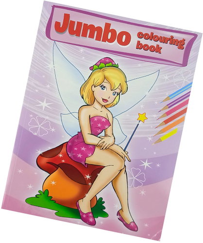 Craft Maxi omalovánky Jumbo - Víla - Colouring Book - Main image