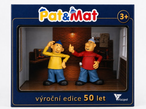 Vizopol Pat & Mat on TV - 50th Anniversary Edition - Figure - Main image