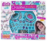 R2Invest Sada na výrobu náramků s přívěsky charms - Jewellery Making Set