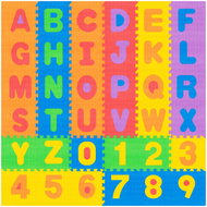 Rebel RBY-2253-36 Contrast Foam Puzzle 180 × 180 cm, Alphabet - Foam Puzzle