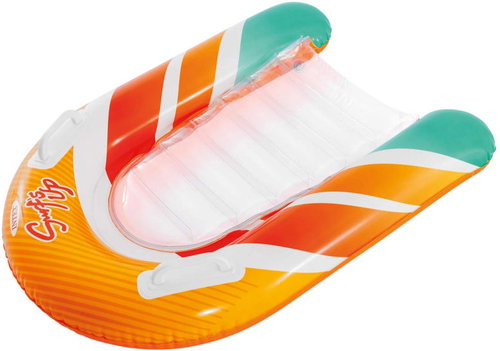 INTEX 58172NP-02 Inflatable Pool Lounger 84 × 79 cm, Orange - Lehátko do vody - Main image