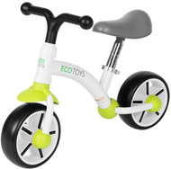 ECOTOYS LC-V1252 Balance Bike with EVA wheels, adjustable saddle, green - Balance Bike