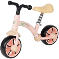 ECOTOYS LC-V1252 Balance Bike with EVA Wheels, Adjustable Saddle, Pink - Balance Bike