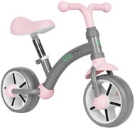 ECOTOYS LC-V1252 Balance Bike with EVA wheels, adjustable saddle, pink/grey - Balance Bike