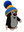 The Little Mole 25 cm, Blue and Yellow Beanie