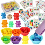 KIK Dětská hra Medvídci pro počítání 45 dílů - Educational Toy