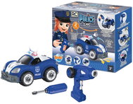 BUKI France RC Policejní auto, šroubovací stavebnice - Building Set