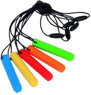 MyPauze Senzorický náhrdelník na kousání, 5 ks - Baby Teether