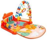 TOYZ Vzdělávací edukační hrací podložka se zvuky ZOO, oranžová - Play Mat