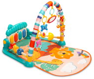 TOYZ Vzdělávací edukační hrací podložka se zvuky ZOO, tyrkysová - Play Mat