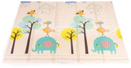 ECOTOYS ECOEVA023 Pěnová hrací podložka, oboustranná 200 × 180 cm, abeceda - Play Mat