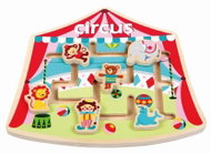 Adam Toys Wooden Slide Puzzle Circus - Motor Skill Toy