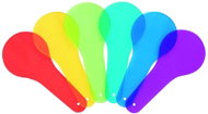 MyPauze Transparentní barevná pádélka, 6 ks - Educational Set