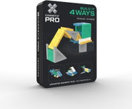 Connetix Magnetická stavebnice - Pro Build It 4 Ways Vehicles Set, 30 ks - Building Set