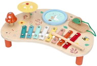 LELIN Dřevěný hudební stoleček s xylofónem - Musical Toy